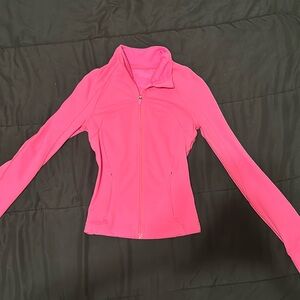 lululemon define jacket cropped (pink)